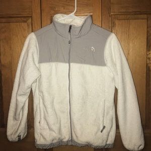 The North Face Jackets & Coats - White North Face zip up The North Face Jackets & Coats - White North Face zip up